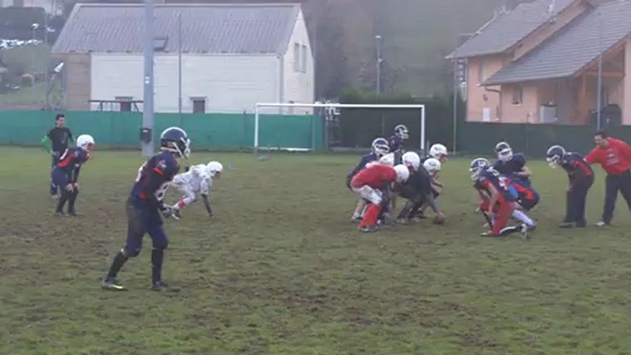 entrainement cadet Avalanches Aigles 26-01-13 scrimmage