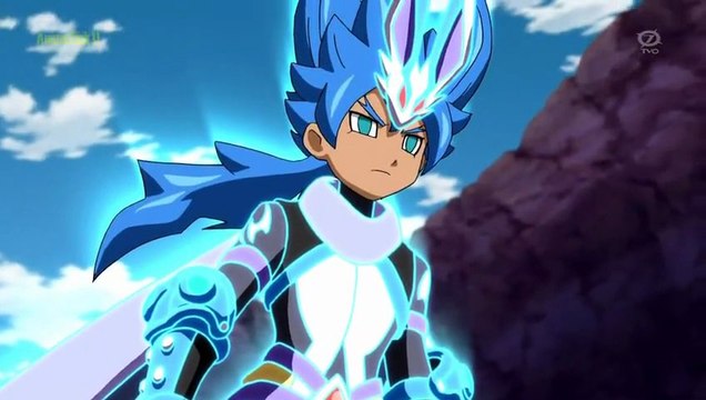 Inazuma Eleven GO Chrono Stone 34 - Mixi Max + Armadura Keshin de Fey (Ouja no Kiba) HD