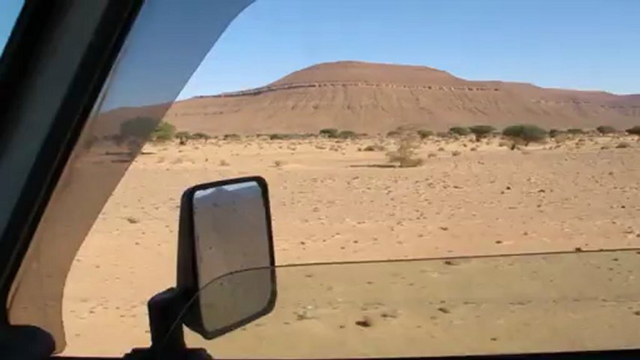 les plaines au sud de M'Sied, Maroc