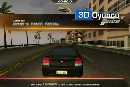 3D Hızlı ve Öfkeli 5 - 3D Yarış Oyunları