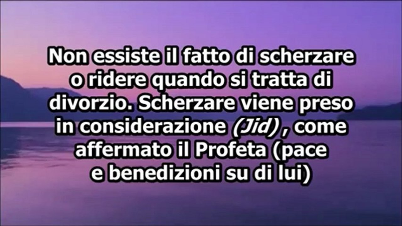 Ripudiare la propria moglie mentre scherzava, lo sceicco Salih al Fawzan Italiano
