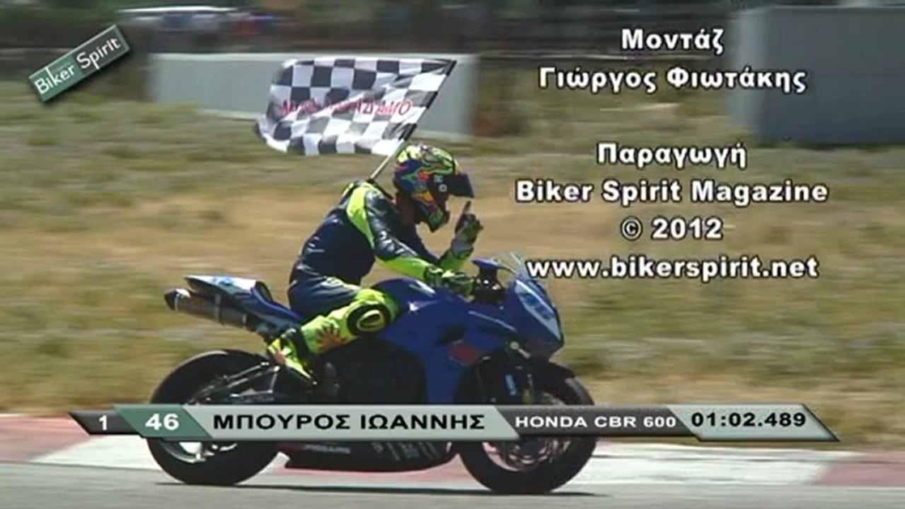 600cc - 2ο σκέλος - 1ος Αγ. Παν.Επάθλου Ταχύτητας 2012