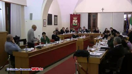 Consiglio com. 23 gennaio 2012 Punto 3 Approv. regolamento trasparenza intervento Ciccocelli
