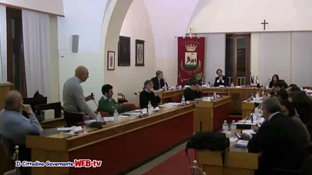 Consiglio com. 23 gennaio 2012 Punto 5 mozione sfiducia Forcellese intervento Ciccocelli