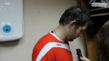 Ян Лашак после игры с Динамо Р