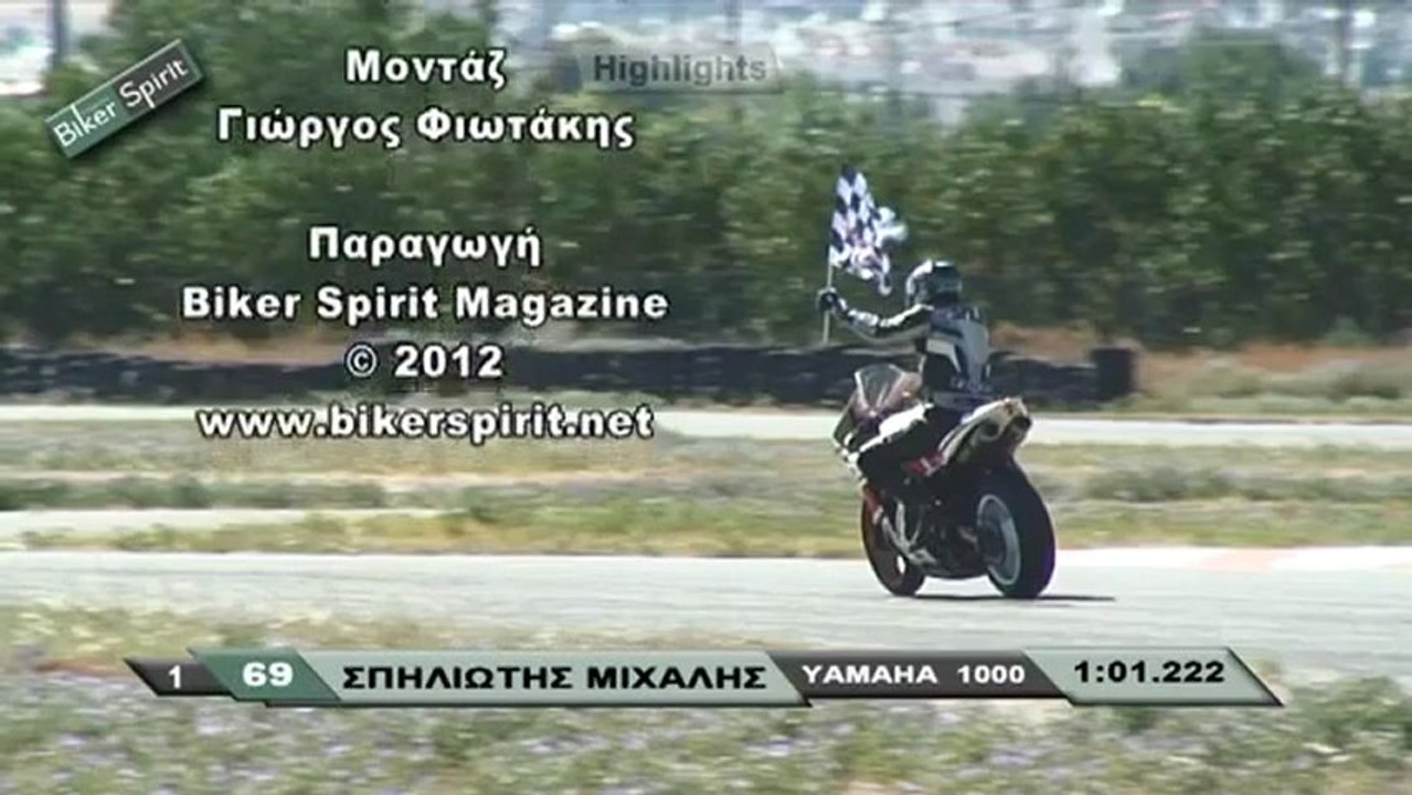 1000cc - 2ο σκέλος - 1ος Αγ. Παν.Επάθλου Ταχύτητας 2012
