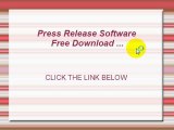 Press Release Software|Free Press Release Software