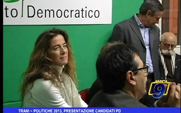 Trani | Politiche 2013, presentazione candidati PD