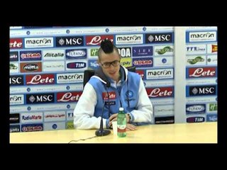 Napoli - Hamsik: la volontà di Cavani è di restare qua (26.01.13)