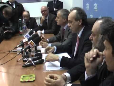 Napoli - Pdl, Palma annuncia sua nomina a segretario regionale (26.01.13)