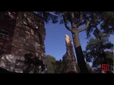 Napoli - Crolla palazzo disabitato in Via Manzoni (25.01.13)