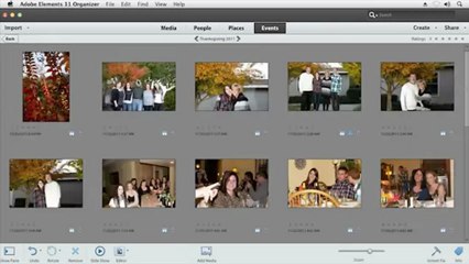 Adobe Photoshop Elements 11 official tutorial - Intelligent organizer