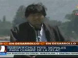 Evo Morales llegó a Chile para sumarse a Cumbre CELAC