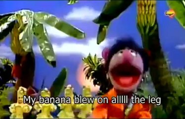 AIDS Banana, Sesame Street- with Fake Subtitles ( Buffalax Style ) by Electricdonkey