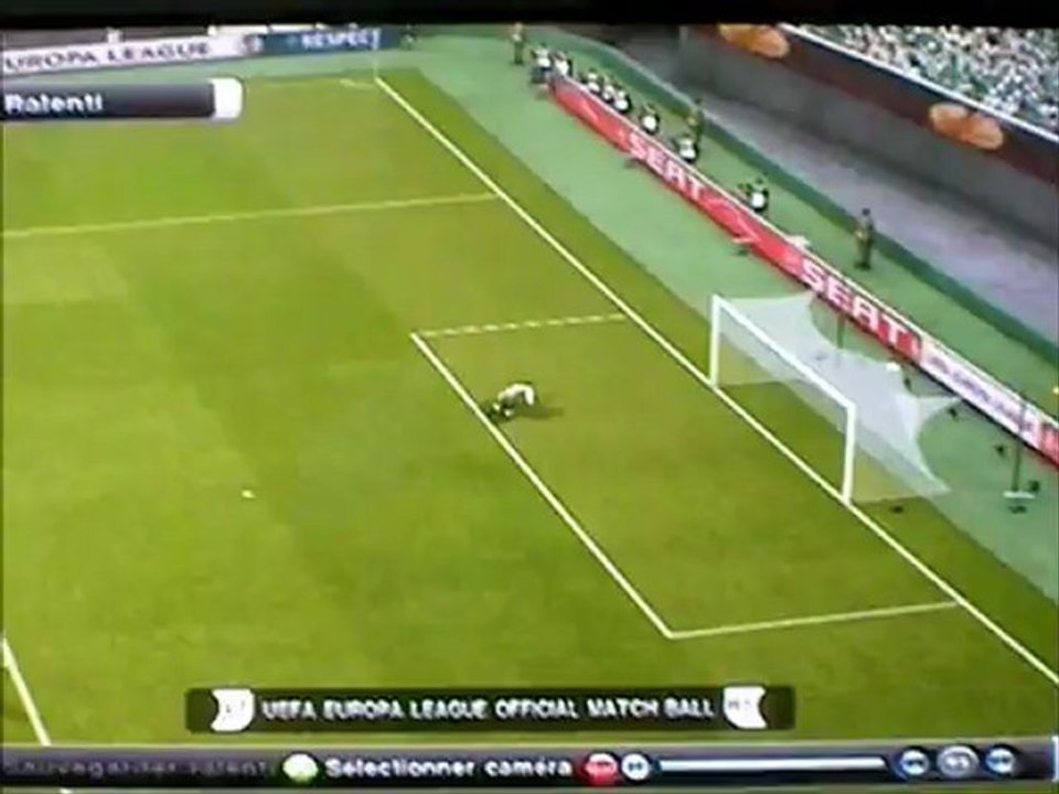 beau but pes (valenciennes-sporting lisbonne)