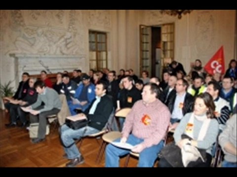 Elections professionnelles Reims métropole, avril 2013, clip de campagne CGT