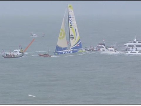 Vendée Globe : Le passage de la ligne de François Gabart