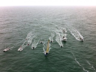 L'après-passage de ligne de François Gabart