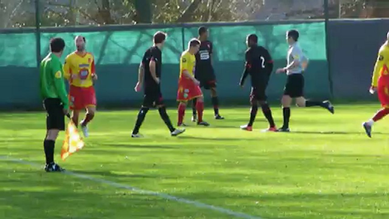 27/01/13 : premiers pas d'Anders Konradsen en réserve (3/3)