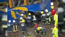 : Portogallo: Pullman cade in un burrone almeno 11 i...