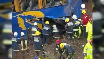 Portekiz'de otobüs kazası: En az 11 ölü