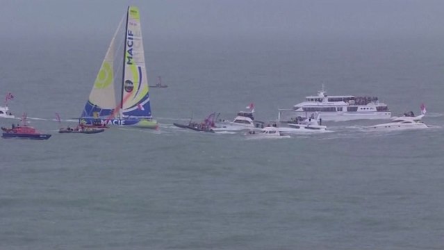 François Gabart vainqueur du Vendée Globe