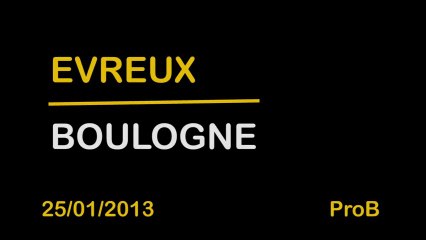 [ProB - J20] Evreux - Boulogne