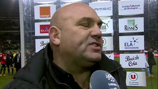 Interview de fin de match : Stade Rennais FC - Olympique de Marseille - saison 2012/2013