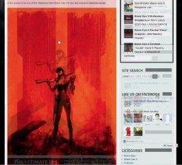 Black Ops 2 NEW Female Character In Zombies | Pre-Order Poster Released Zombies On Reverse Side|