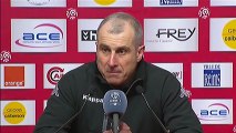 Conférence de presse Stade de Reims - Toulouse FC : Hubert FOURNIER (SdR) - Alain  CASANOVA (TFC) - saison 2012/2013