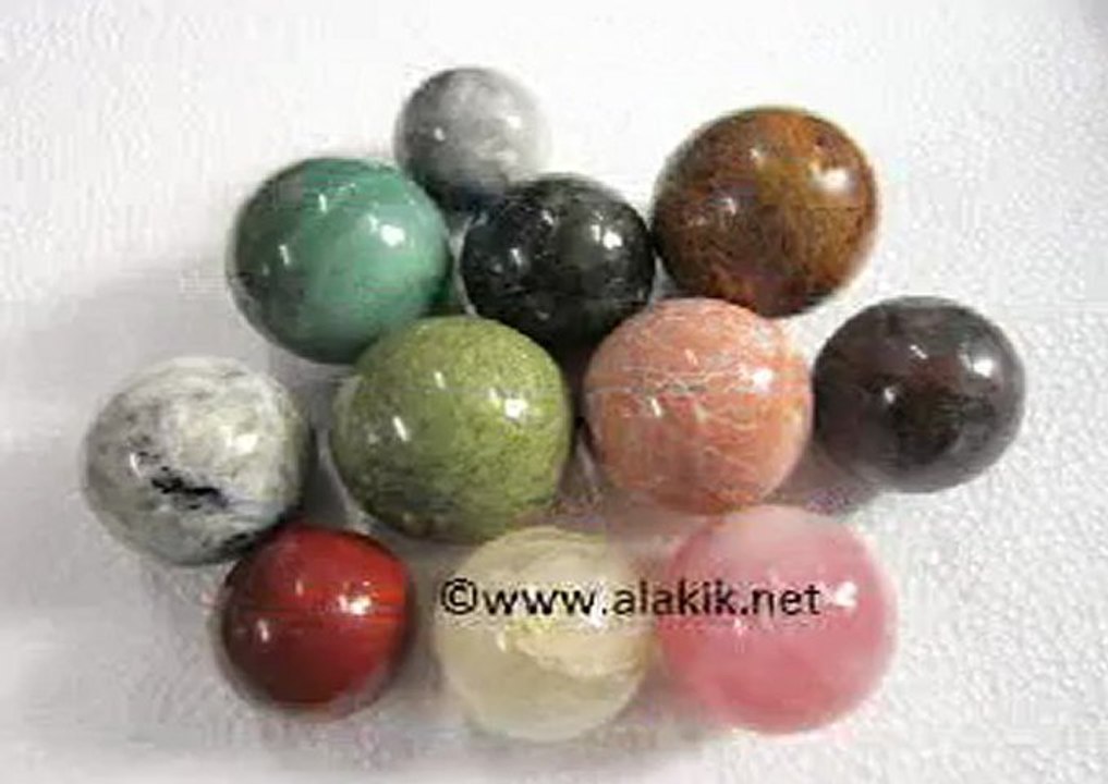 NewAgeGemstoneBallsfromINDIA