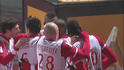 But Paul ALO'O EFOULOU (36ème) - AS Nancy-Lorraine - FC Lorient (2-1) - saison 2012/2013