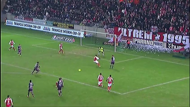 But Etienne CAPOUE (56ème) - Stade de Reims - Toulouse FC (1-1) - saison 2012/2013