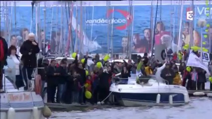 Clip de l'arrivée du Vendée Globe en musique par Mariano
