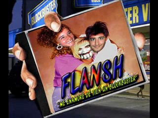 Grupo Flansh - Me Enamore De Ti en un BlockBuster ( Ximena Sariñana, La Dra y Chuy Navarro)