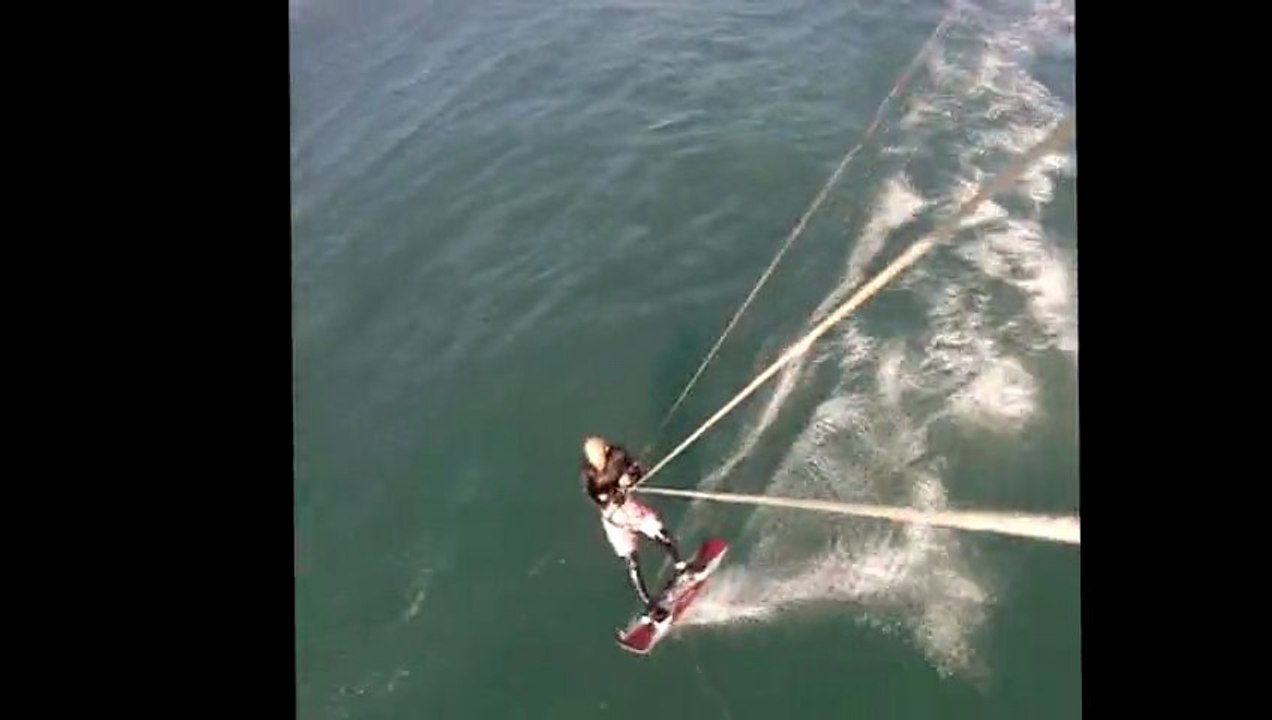 kitesurf Cannes session 22  janvier 2013