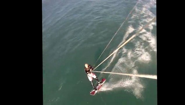 kitesurf Cannes session 22 janvier 2013