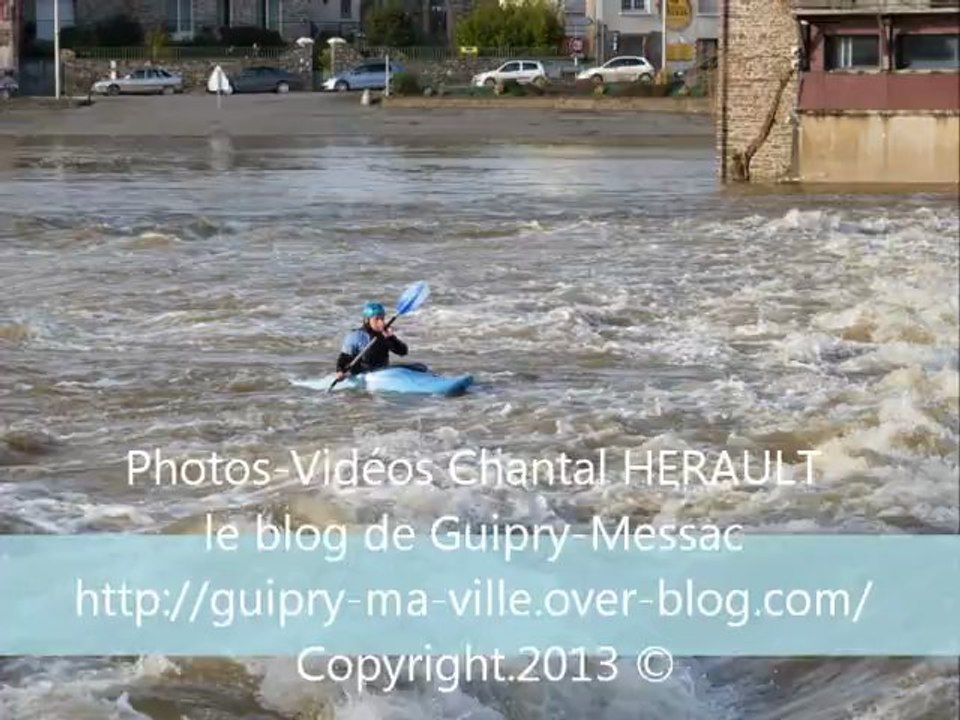Kayakistes sur la Vilaine Dimanche 27 Janvier 2013