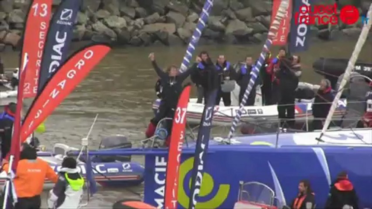 François Gabart remporte le Vendée Globe