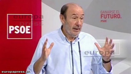 Rubalcaba: "Hay que recuperar el dialogo social"