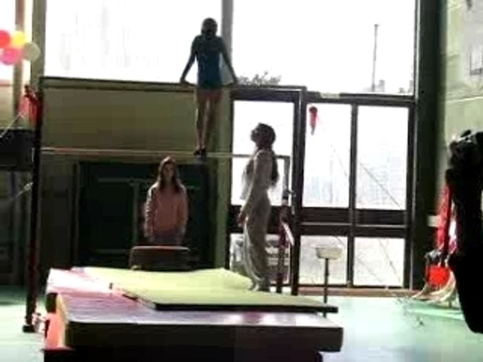 doriane débute a la barre