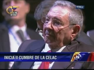 Presidente chileno pidió por la pronta recuperación de Chávez durante clausura de la Celac