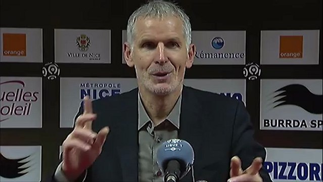 Conférence de presse OGC Nice - Girondins de Bordeaux : Claude PUEL (OGCN) - Francis GILLOT (FCGB) - saison 2012/2013