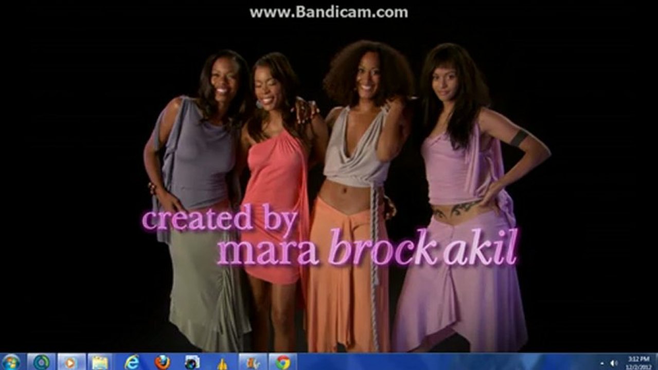 Opening to Girlfriends Season Three 2008 DVD (Disc One)