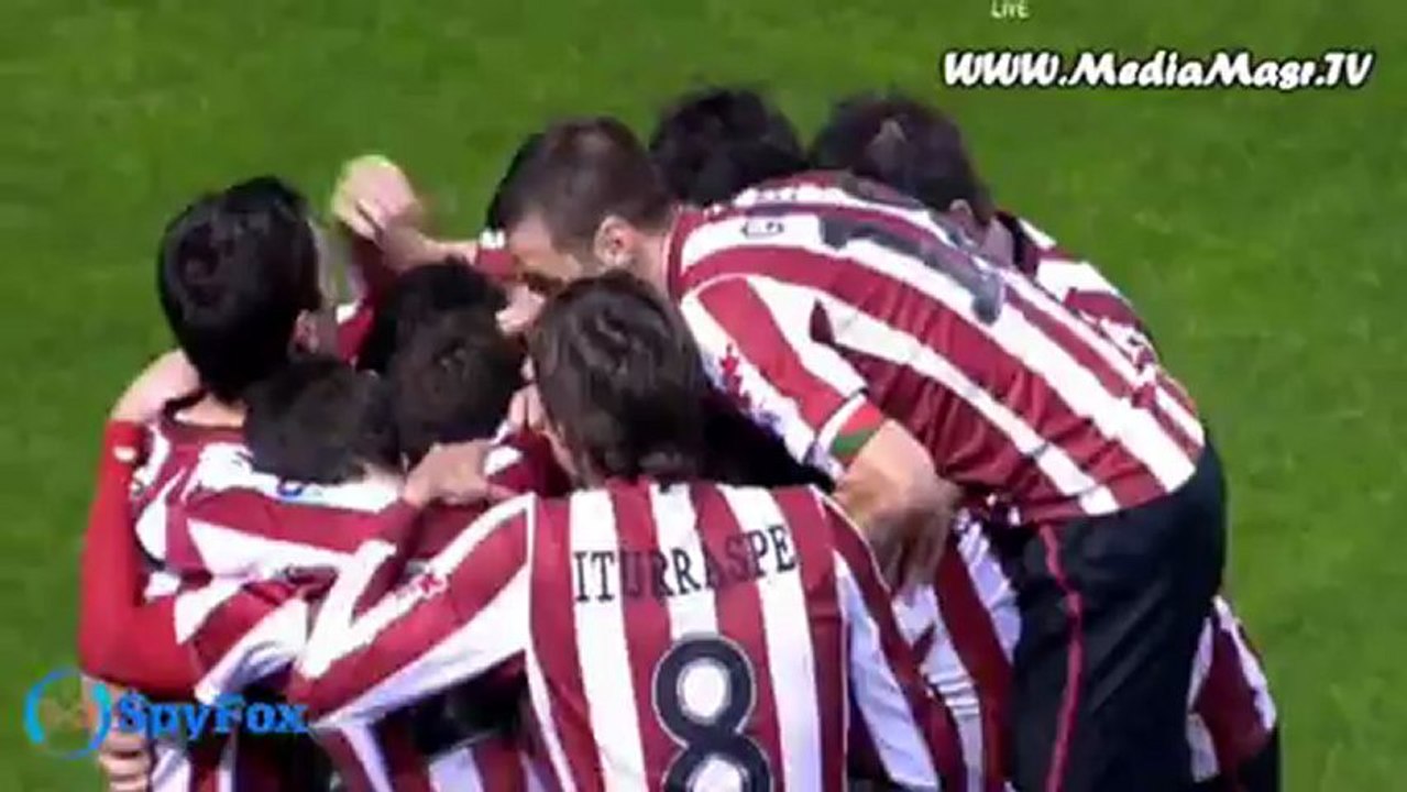 هدف اتليتكو بيلباو الثالث فى اتليتكو مدريد - 27/1/2013