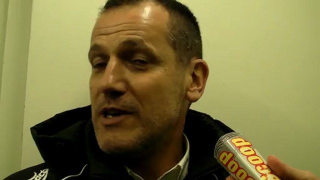 Rugby Federale 1 - Christophe Niogret réagit après USB - Mâcon