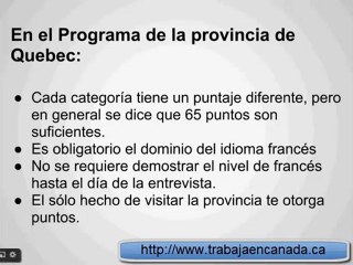 Visas de trabajo Canada