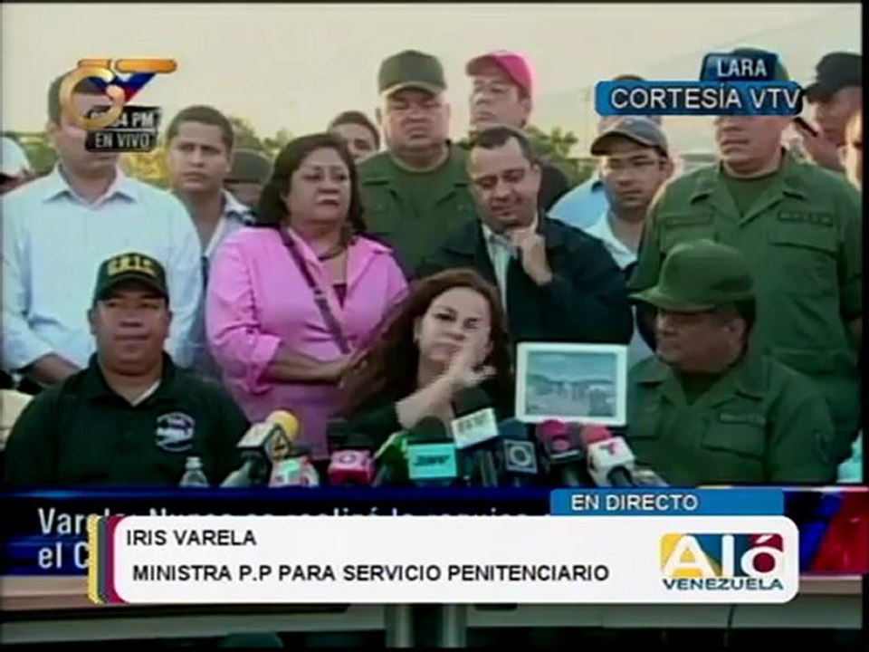 Ministra Varela: 58 personas perdieron la vida en hechos de Uribana