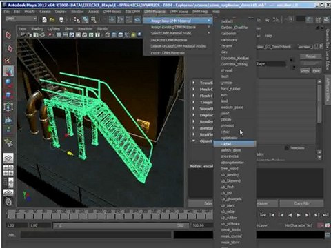Tutoriel DMM - Maya - Effets spéciaux - Ecole 3D - e-tribArt - Part 2