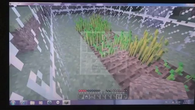 Minecraft Walk-through Chapter 37, with zombies and skeletons and creepers